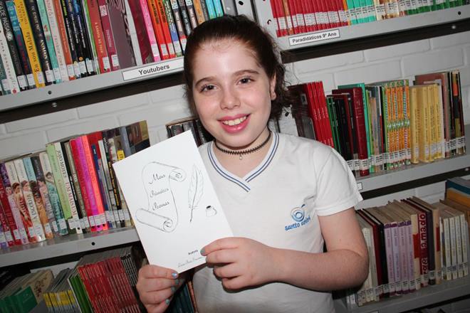 Aluna do 5º ano é aceita na Academia brasileira de letras Mirim
